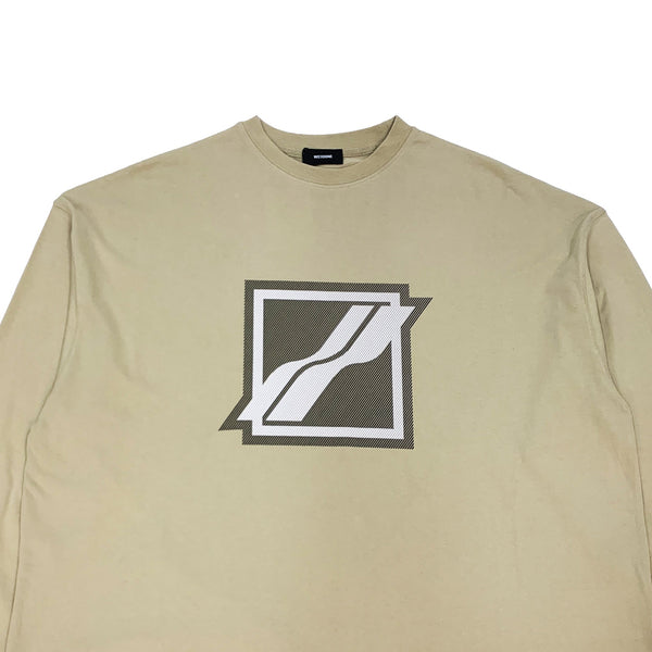 We11done Logo Print LS T-shirt | Designer code: WDTT322712 | Luxury Fashion Eshop | Miamaia.com