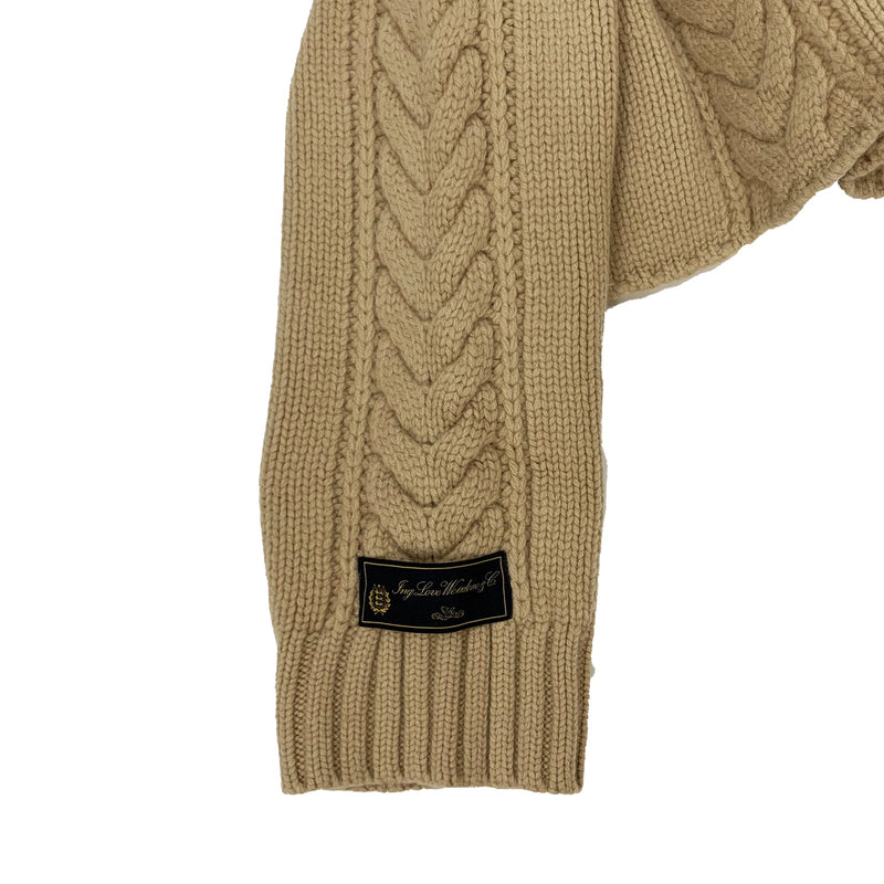 We11done Cable Knitted Sweater | Designer code: WDKT322642 | Luxury Fashion Eshop | Miamaia.com