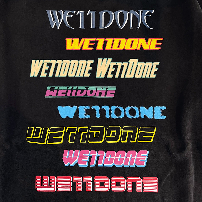 We11done Front Logo Sweatshirt | Designer code: WDTP519114 | Luxury Fashion Eshop | Miamaia.com