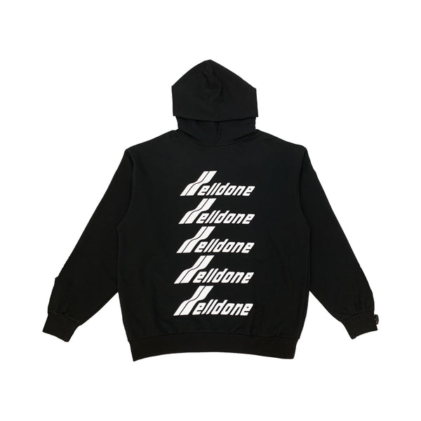 We11done Logo Print Hoodie | Designer code: WDTH322729 | Luxury Fashion Eshop | Miamaia.com