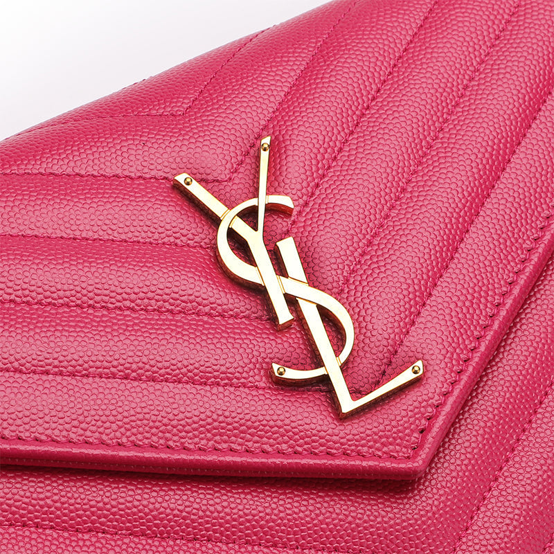 Saint Laurent Monogram Quilted Leather Shoulder Bag | Designer code: 377828BOW01 | Luxury Fashion Eshop | Miamaia.com