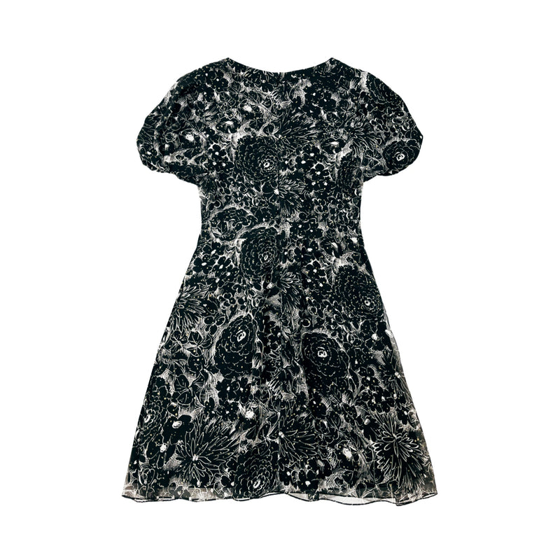 Saint Laurent Jacquard Mini Dress | Designer code: 646019Y6A82 | Luxury Fashion Eshop | Miamaia.com