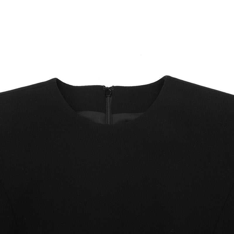 Saint Laurent A Line Dress | Designer code: 582689Y024K | Luxury Fashion Eshop | Miamaia.com