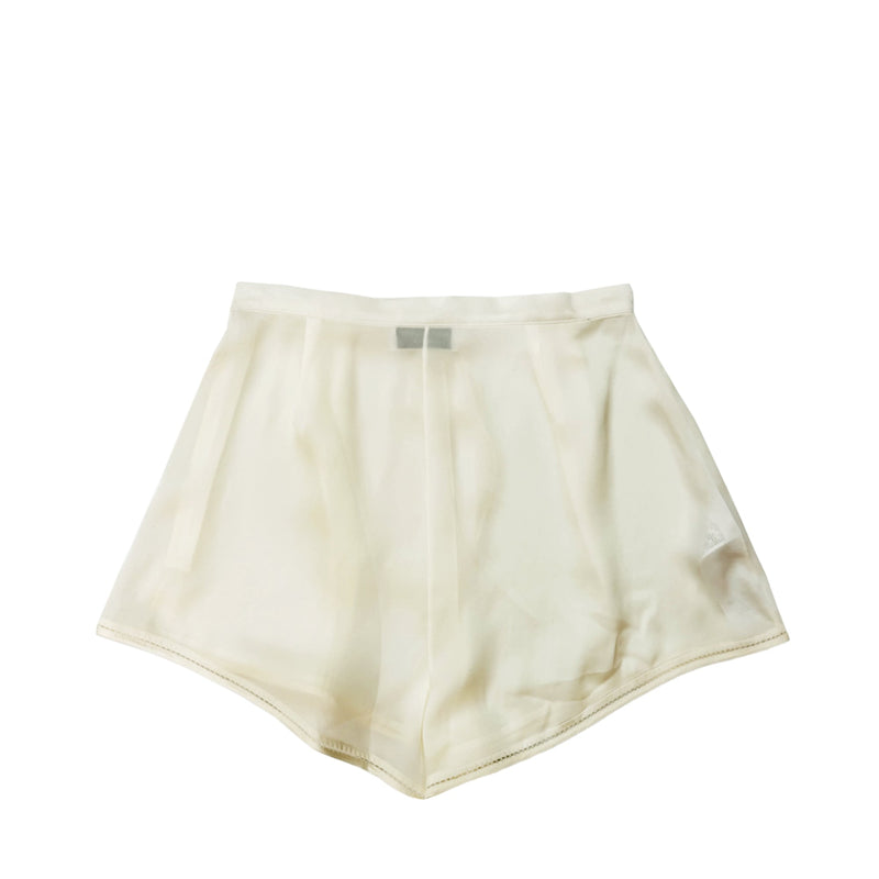 Saint Laurent High Waisted Drawstring Shorts | Designer code: 656804Y720W | Luxury Fashion Eshop | Miamaia.com