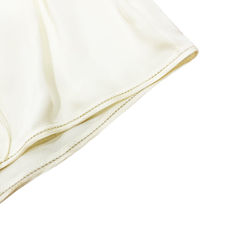 Saint Laurent High Waisted Drawstring Shorts | Designer code: 656804Y720W | Luxury Fashion Eshop | Miamaia.com
