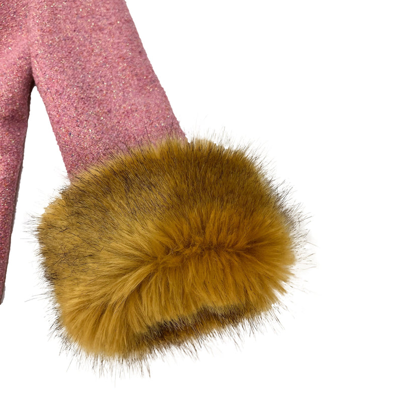 Saint Laurent Faux Fur Detail Fitted Jacket | Designer code: 671538Y7D23 | Luxury Fashion Eshop | Miamaia.com