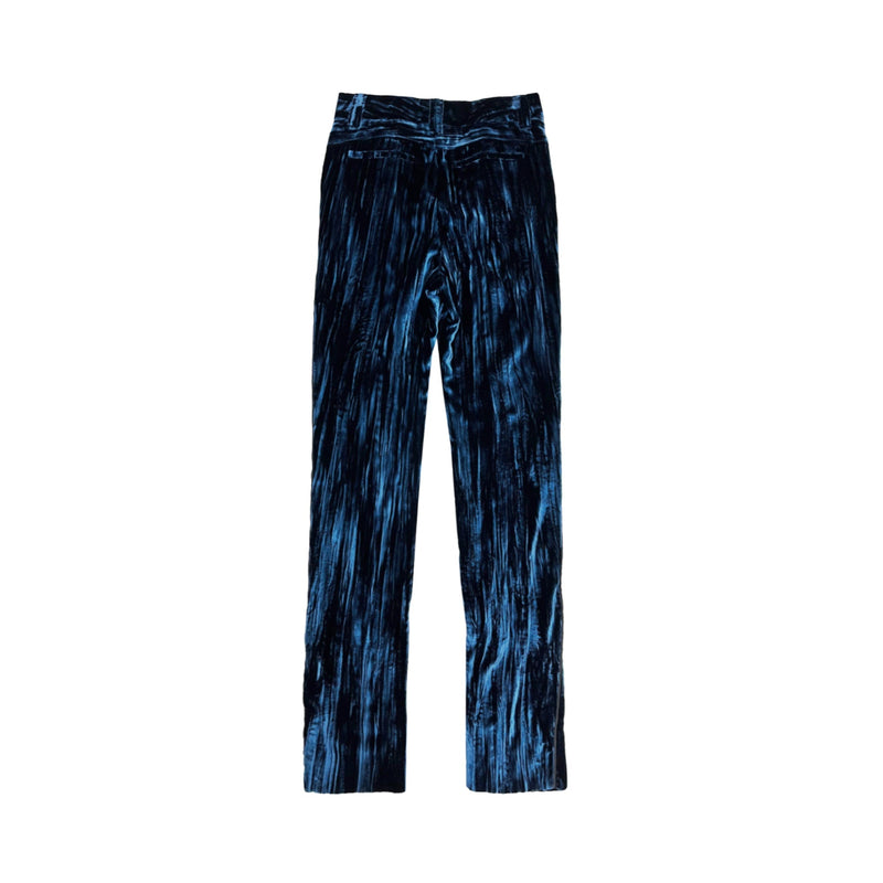 Saint Laurent Silk Blend Pant | Designer code: 531581Y099T | Luxury Fashion Eshop | Miamaia.com