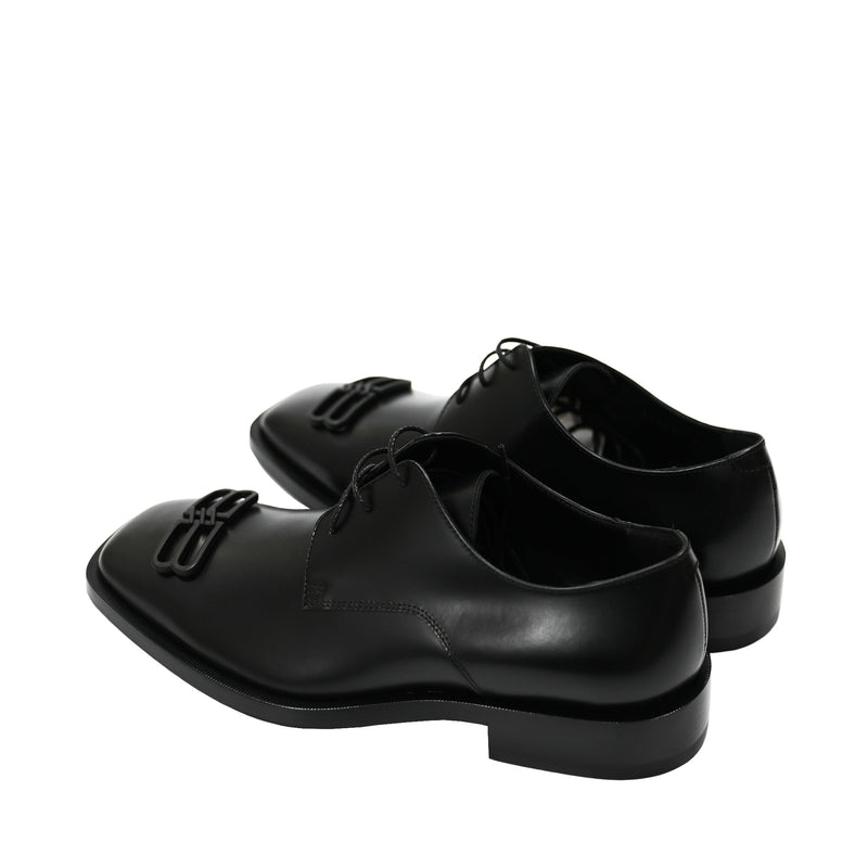 Balenciaga BB Icon Derby Shoes | Designer code: 712642WA8E3 | Luxury Fashion Eshop | Mia-Maia.com