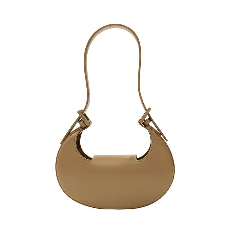 Fendi Cookie Logo Plaque Mini Shoulder Bag | Designer code: 8BS065AKMN | Luxury Fashion Eshop | Mia-Maia.com