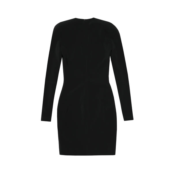 Balenciaga Black Mini Dress | Designer code: 725079TMO70 | Luxury Fashion Eshop | Mia-Maia.com