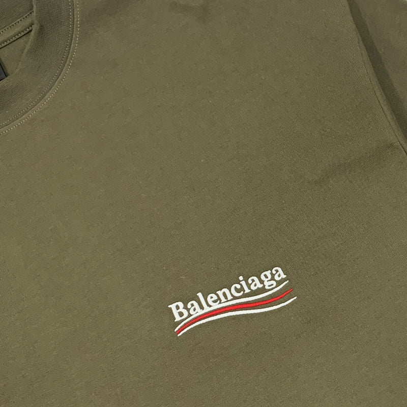 Balenciaga Logo Print Short Sleeve T-shirt | Designer code: 641675TKVJ1 | Luxury Fashion Eshop | Mia-Maia.com
