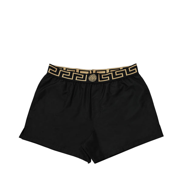 Versace Greca Trim Swim Shorts | Designer code: 1001609A232415 | Luxury Fashion Eshop | Mia-Maia.com