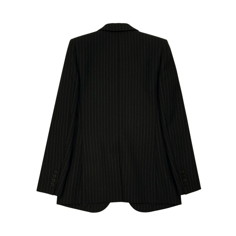 Saint Laurent Pinstripe Blazer | Designer code: 517740Y127W | Luxury Fashion Eshop | Mia-Maia.com