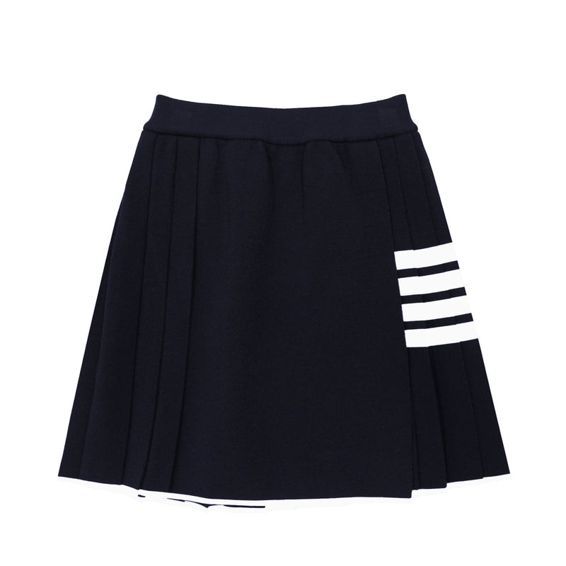 Thom Browne Pleated Mini Skirt | Designer code: FKK109AY5501 | Luxury Fashion Eshop | Mia-Maia.com