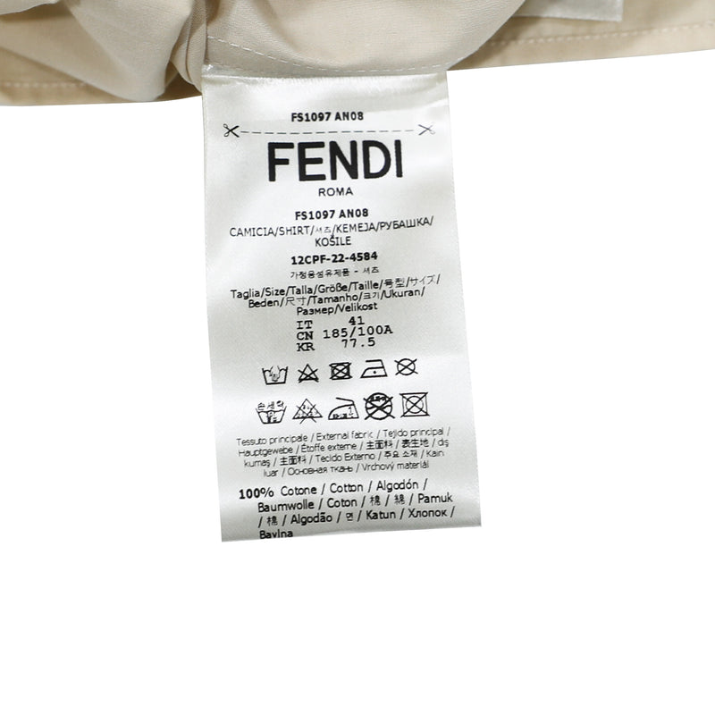 Fendi Cotton Shirt | Designer code: FS1097AN08 | Luxury Fashion Eshop | Mia-Maia.com