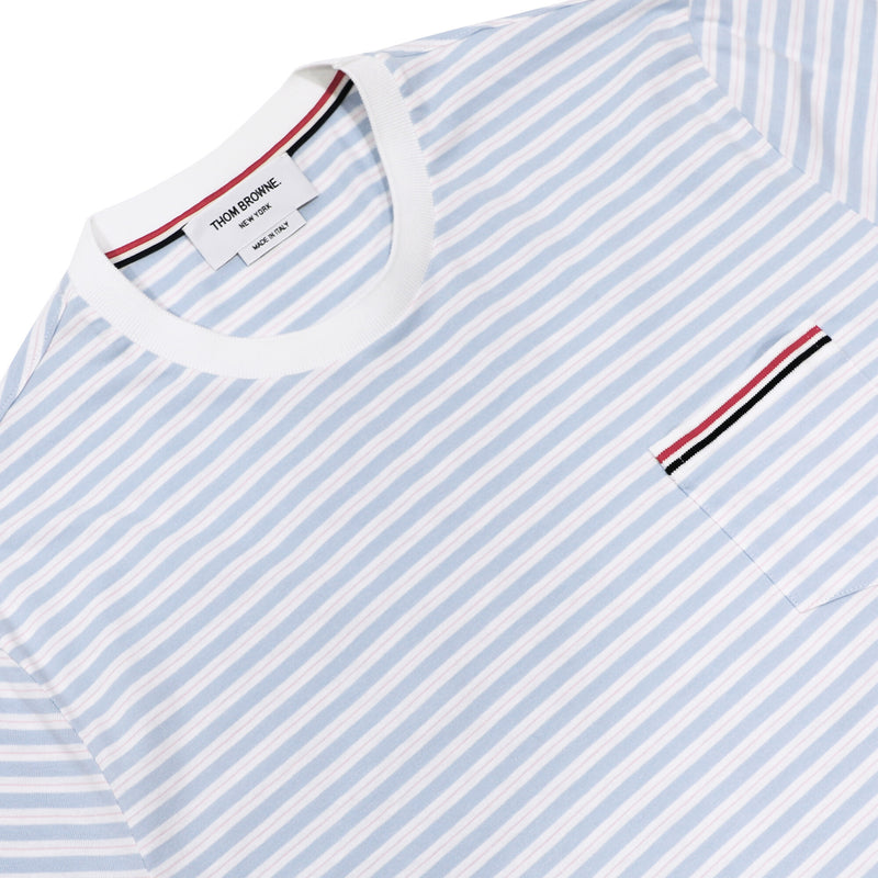 Thom Browne Striped T-shirt | Designer code: MJS205AJ0053 | Luxury Fashion Eshop | Mia-Maia.com