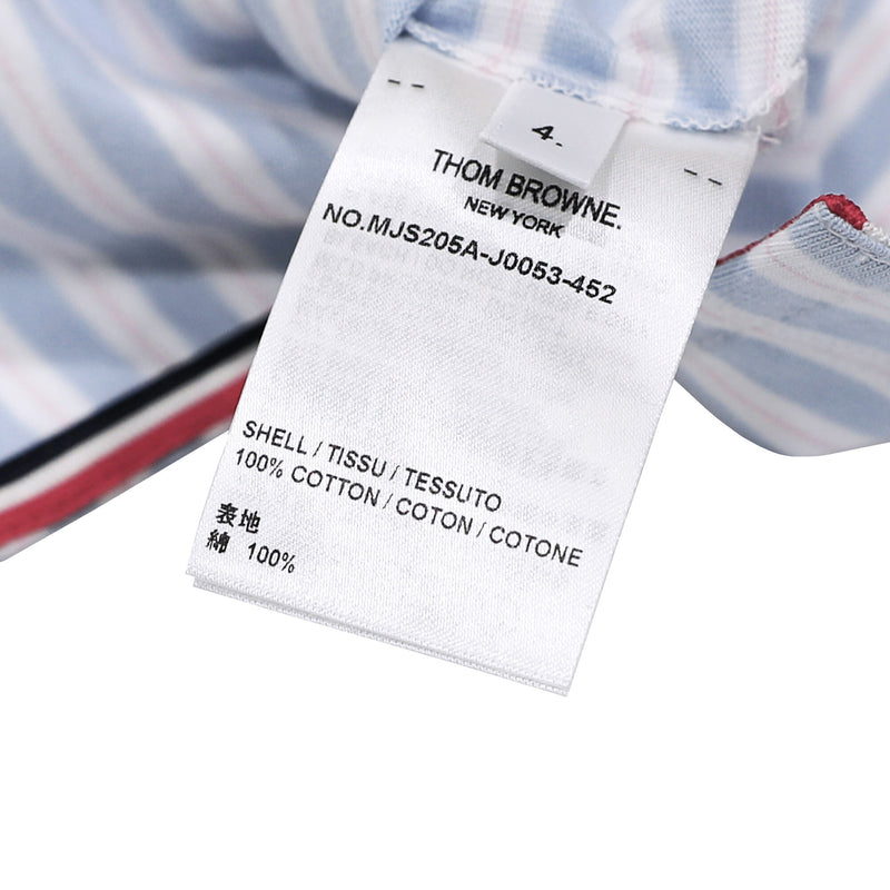 Thom Browne Striped T-shirt | Designer code: MJS205AJ0053 | Luxury Fashion Eshop | Mia-Maia.com