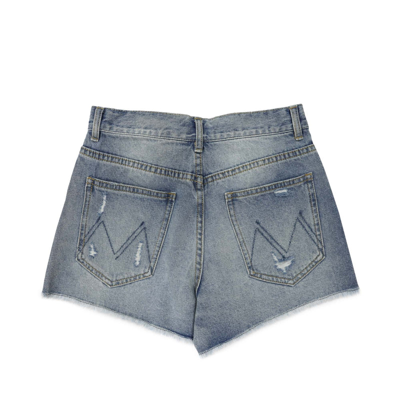 Miuccia Destroyed Shorts | Designer code: MC2023SS0064 | Luxury Fashion Eshop | Mia-Maia.com
