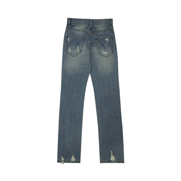 Miuccia Destroyed Jeans | Designer code: MC2023SS0065 | Luxury Fashion Eshop | Mia-Maia.com