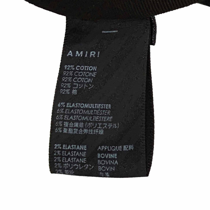 Amiri Shiny Finish Pants | Designer code: PF22MDS009 | Luxury Fashion Eshop | Mia-Maia.com
