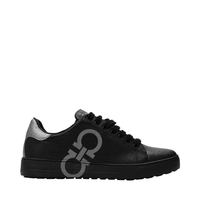 Salvatore Ferragamo Gancini Print Sneakers | Designer code: 753088 | Luxury Fashion Eshop | Mia-Maia.com